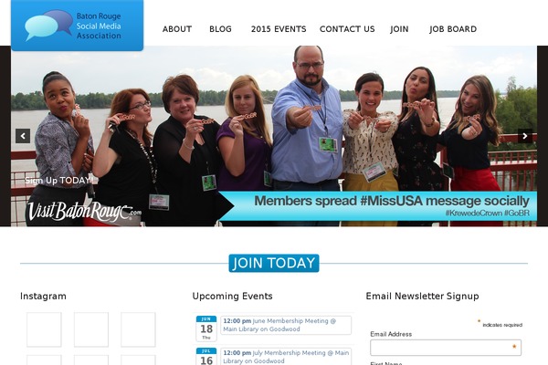 Patricia theme site design template sample