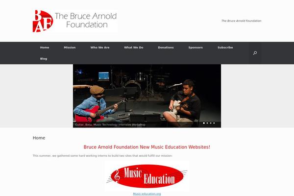 Vantage theme site design template sample