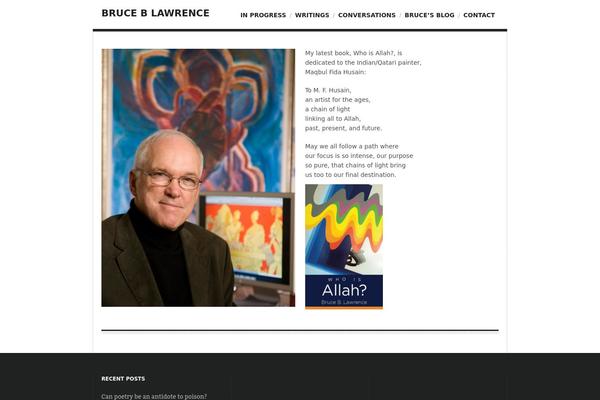 bruceblawrence.com site used Viewport