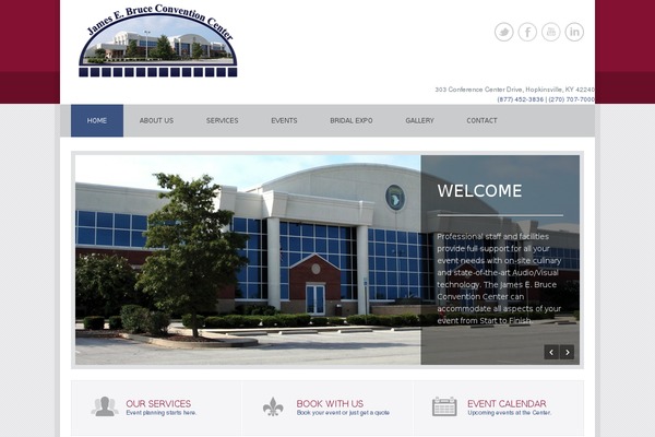 bruceconventioncenter.com site used Politician