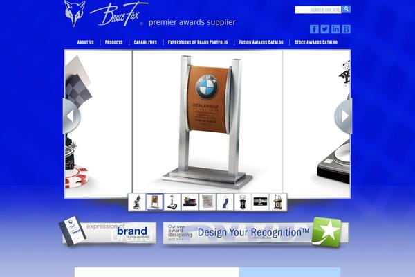 BlankSlate theme site design template sample