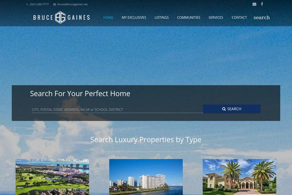 Site using IMPress for IDX Broker WordPress Plugin plugin