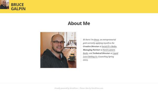 Hew theme site design template sample