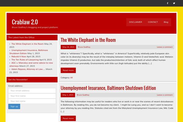 Leeway theme site design template sample