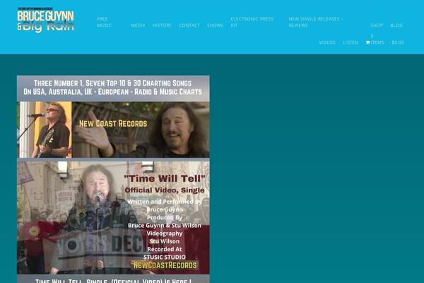 Site using Audiotheme plugin