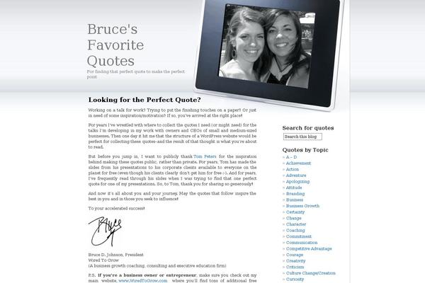 Esther theme site design template sample
