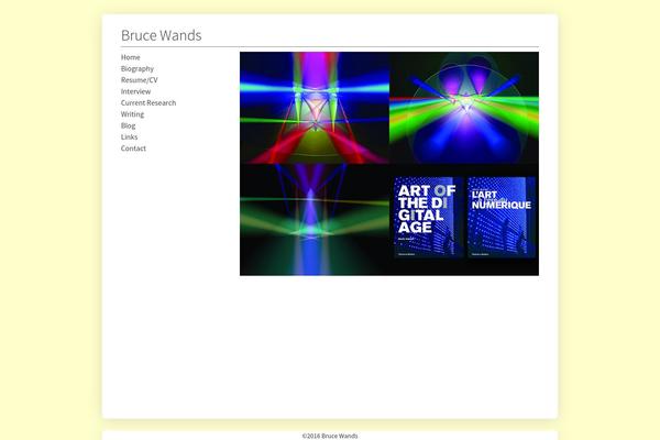 Blank theme site design template sample