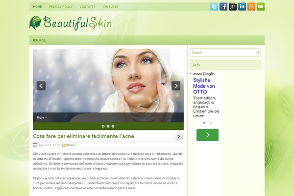 Site using Recent Posts Widget Extended plugin