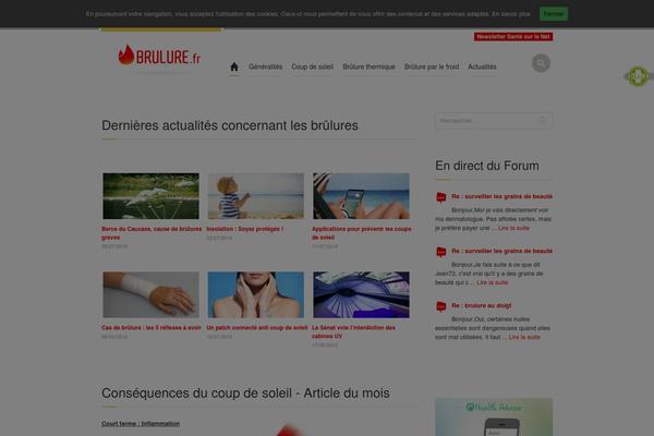 Industrial theme site design template sample