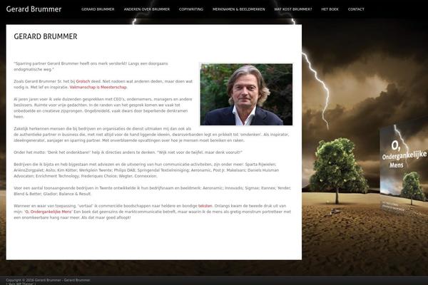 Axis theme site design template sample