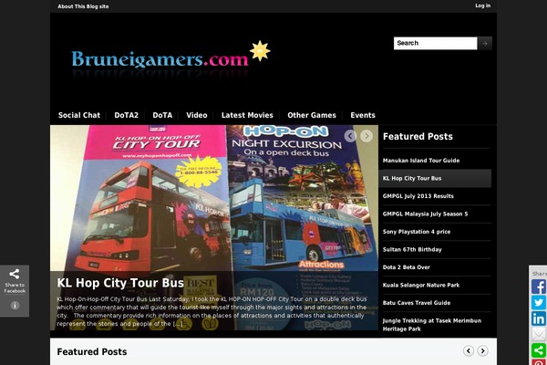 Site using About Me plugin