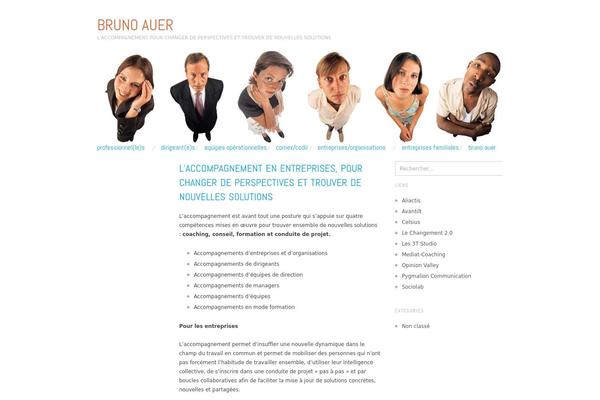 Oxygen theme site design template sample