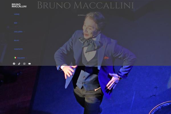 brunomaccallini.com site used Astra