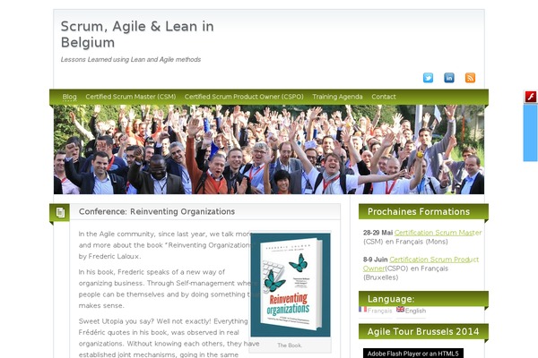 BlogoLife theme site design template sample