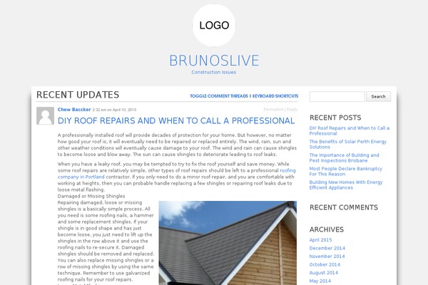 P3 theme site design template sample