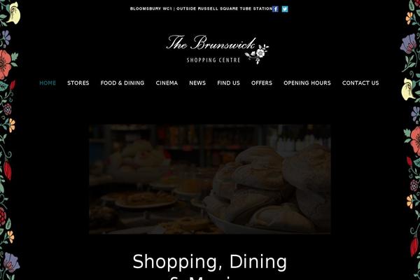 Borderland theme site design template sample