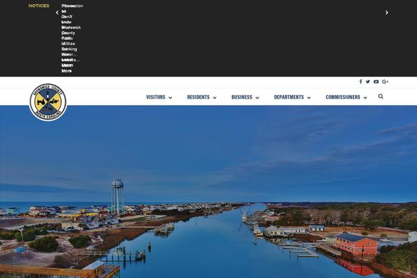 Site using Divi-builder plugin