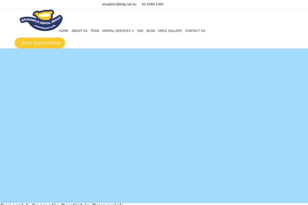 brunswickdentalgroup.com.au site used MediDove