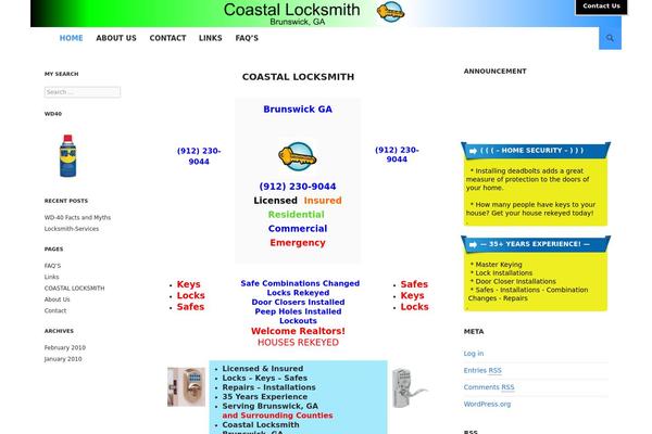 Site using Colorful text widget plugin