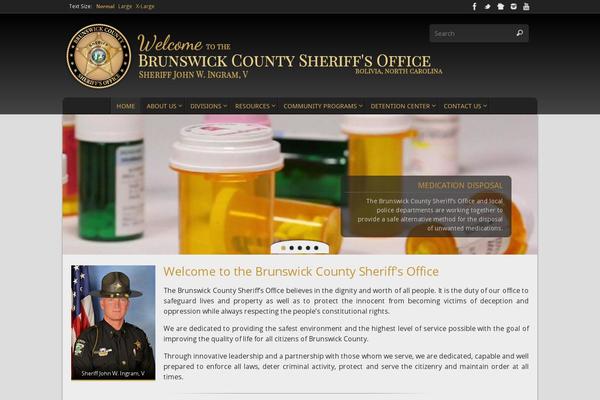 brunswicksheriff.com site used Bcso