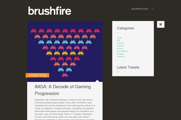 Thumb theme site design template sample