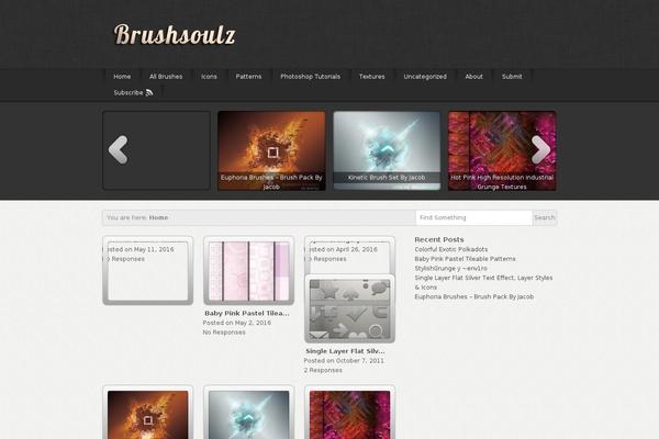 Site using Slick Social Share Buttons plugin