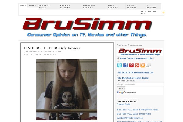 brusimm.com site used Thesis_189