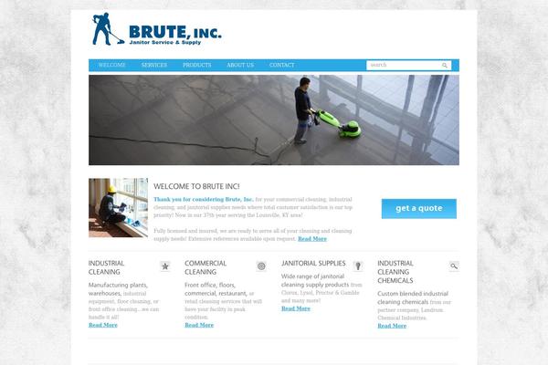 Enterprise theme site design template sample