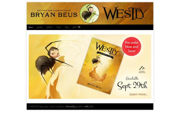 Inkblot theme site design template sample