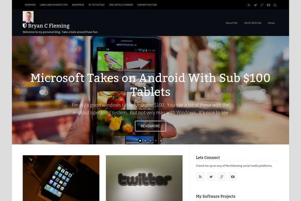WP-Prosperity theme site design template sample