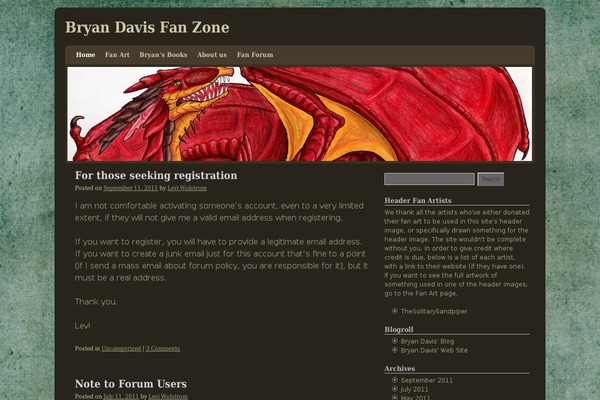 2010 Weaver theme site design template sample