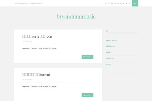 Nucleare theme site design template sample