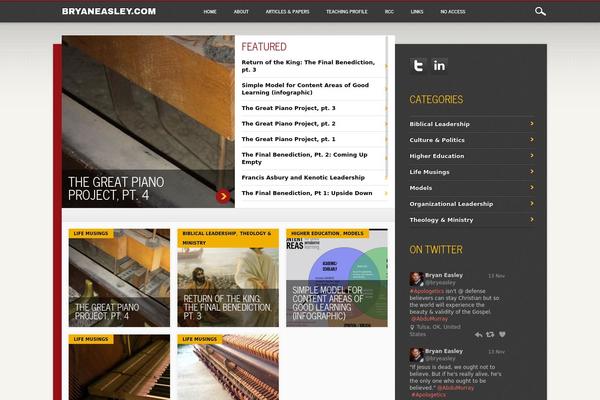 Noteworthy theme site design template sample