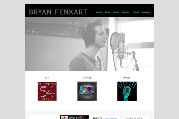 Gather theme site design template sample