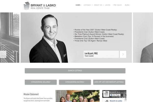Impero theme site design template sample