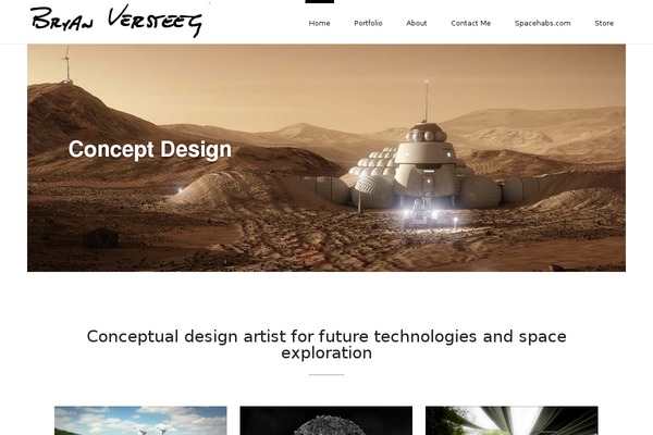 Stardust theme site design template sample