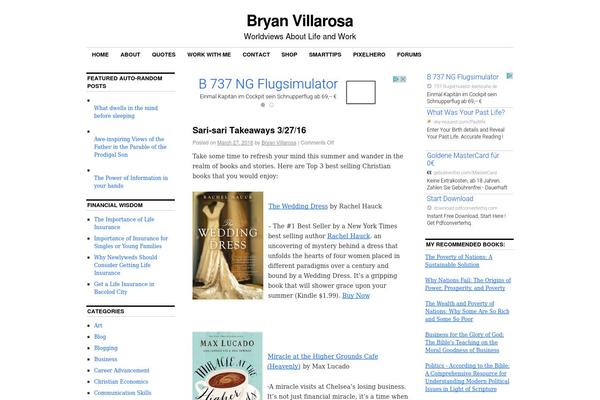 Site using BNS Featured Category plugin
