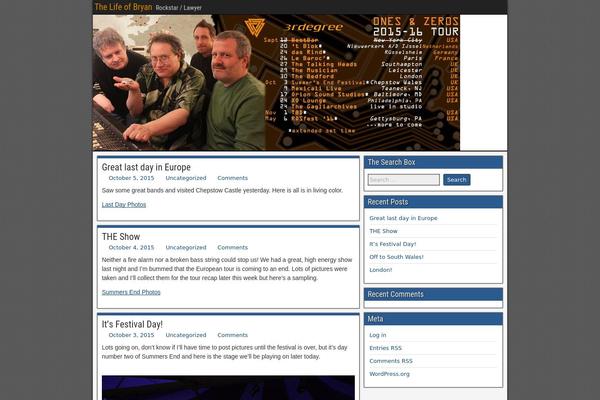 Frontier theme site design template sample