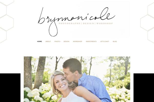 Geraldine theme site design template sample