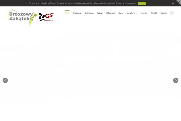 Nayma theme site design template sample