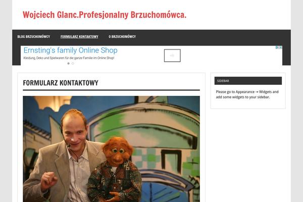 Dynamic News Lite theme site design template sample