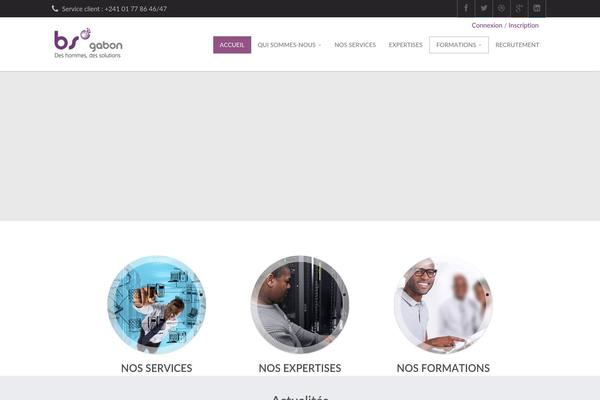 Impulsepress theme site design template sample