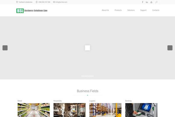 Xenia theme site design template sample