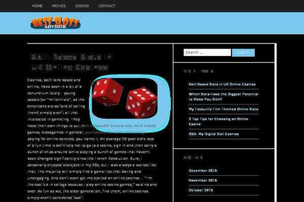 Trope theme site design template sample