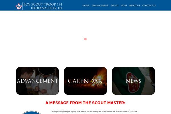 Crisp theme site design template sample