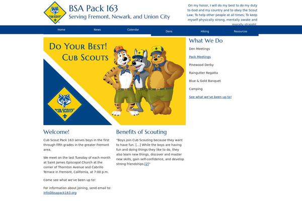 Shades of Blue theme site design template sample