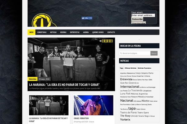 Boulevard theme site design template sample