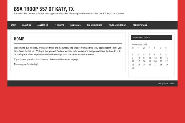 zeeDynamic theme site design template sample