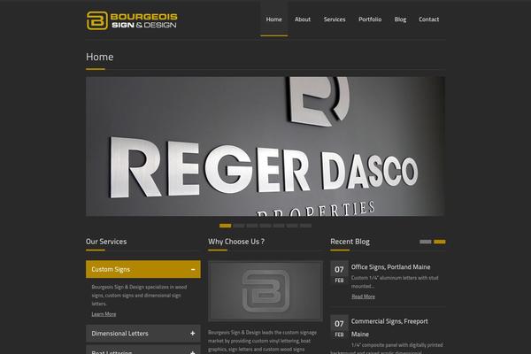 Crevision theme site design template sample