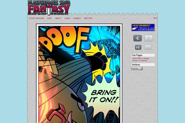 Site using Comic Easel plugin